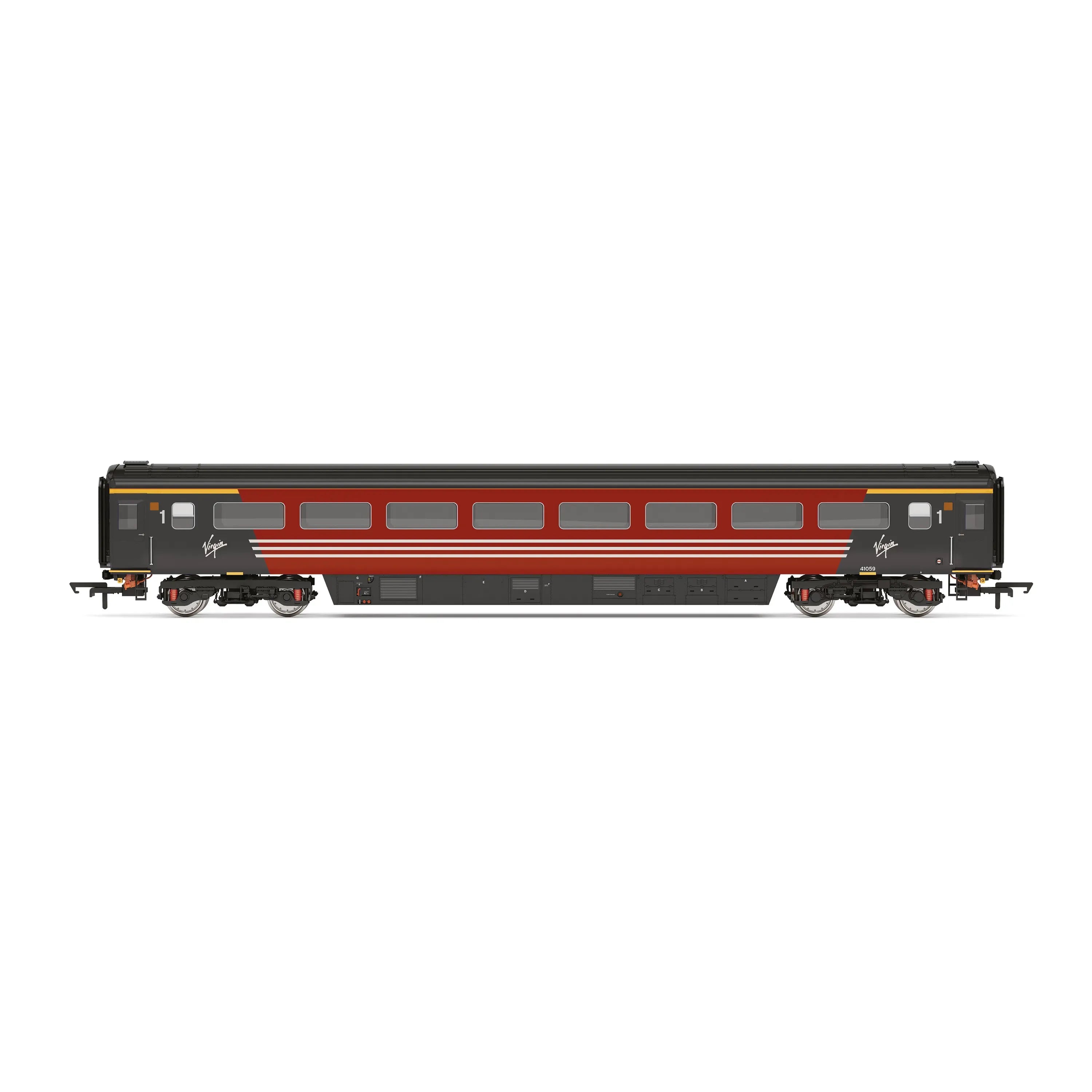 HORNBY OO Virgin Intercity - Mk3 - 4 Car Coach Pack