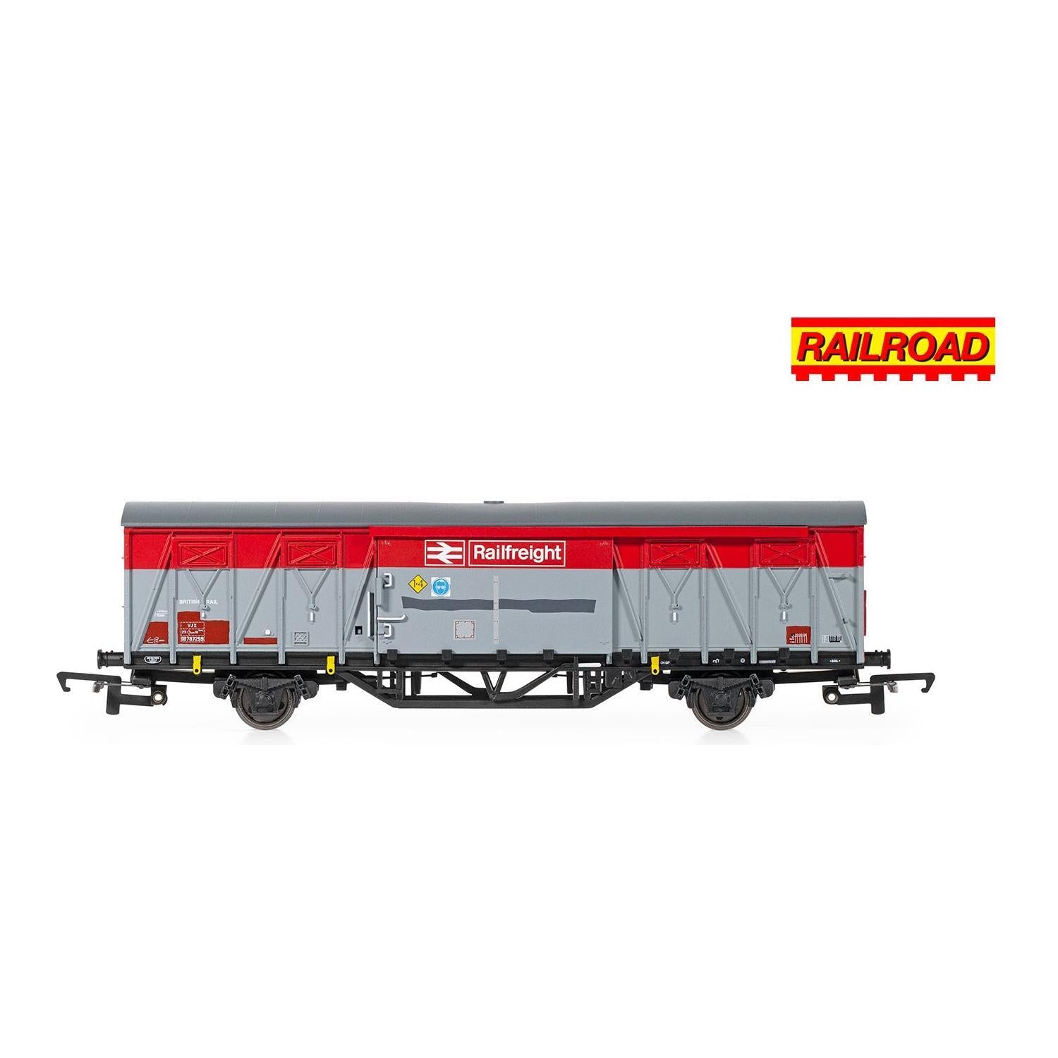 HORNBY OO RAILROAD BR RAILFREIGHT, VIX FERRY VAN, DB787299 - ERA 6