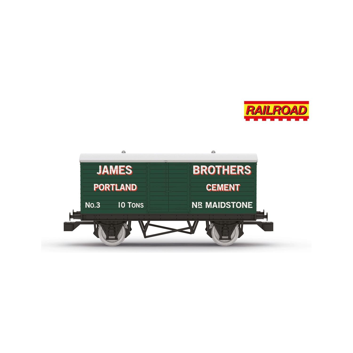 HORNBY OO Railroad James Brothers Closed Van
