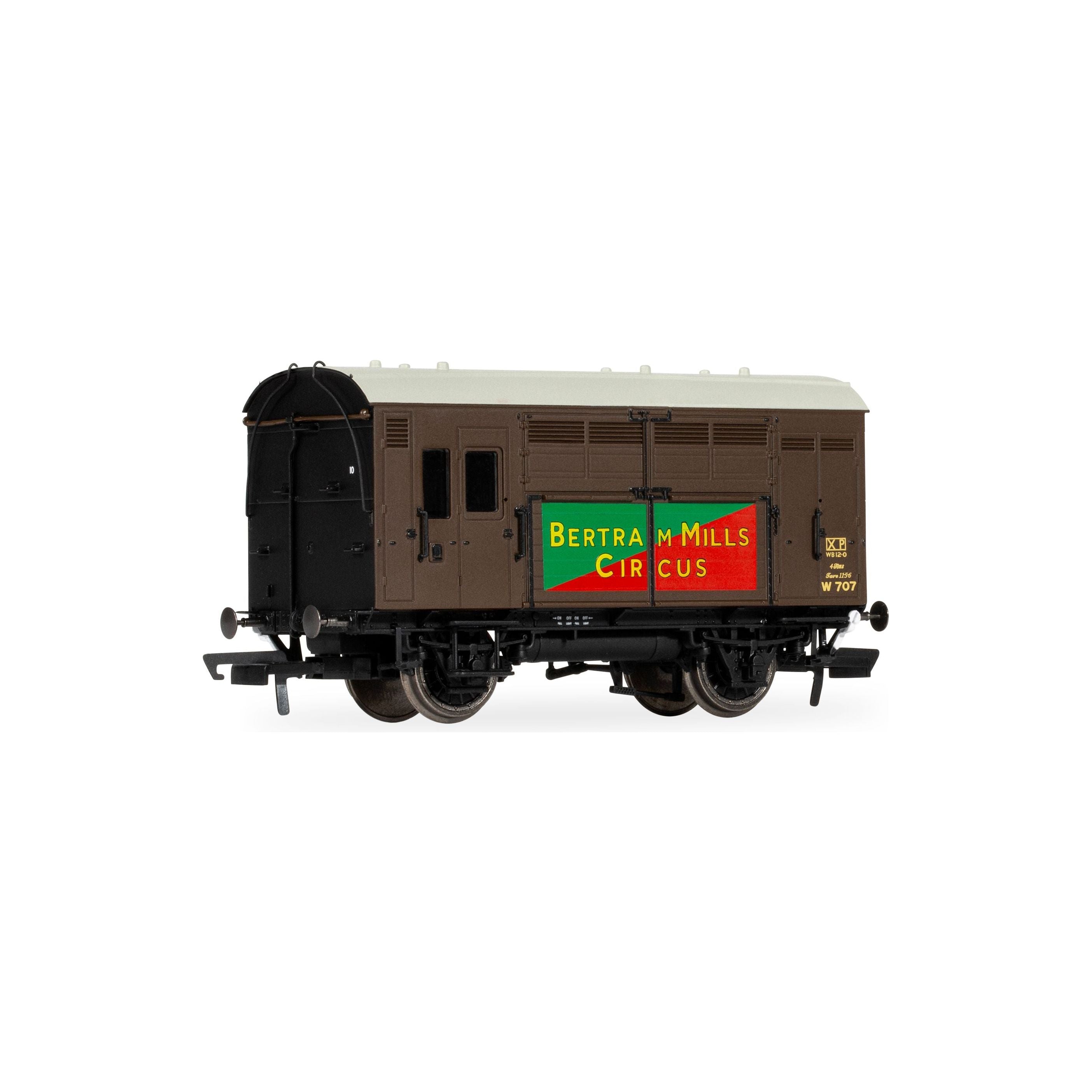 HORNBY OO BR Birtram Mills Circus Horse Box 707