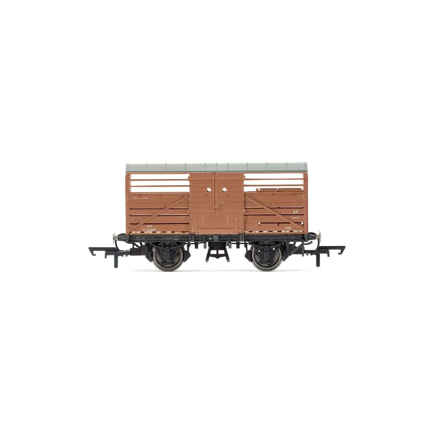 HORNBY OO BR EX SR Cattle Wagon 52297