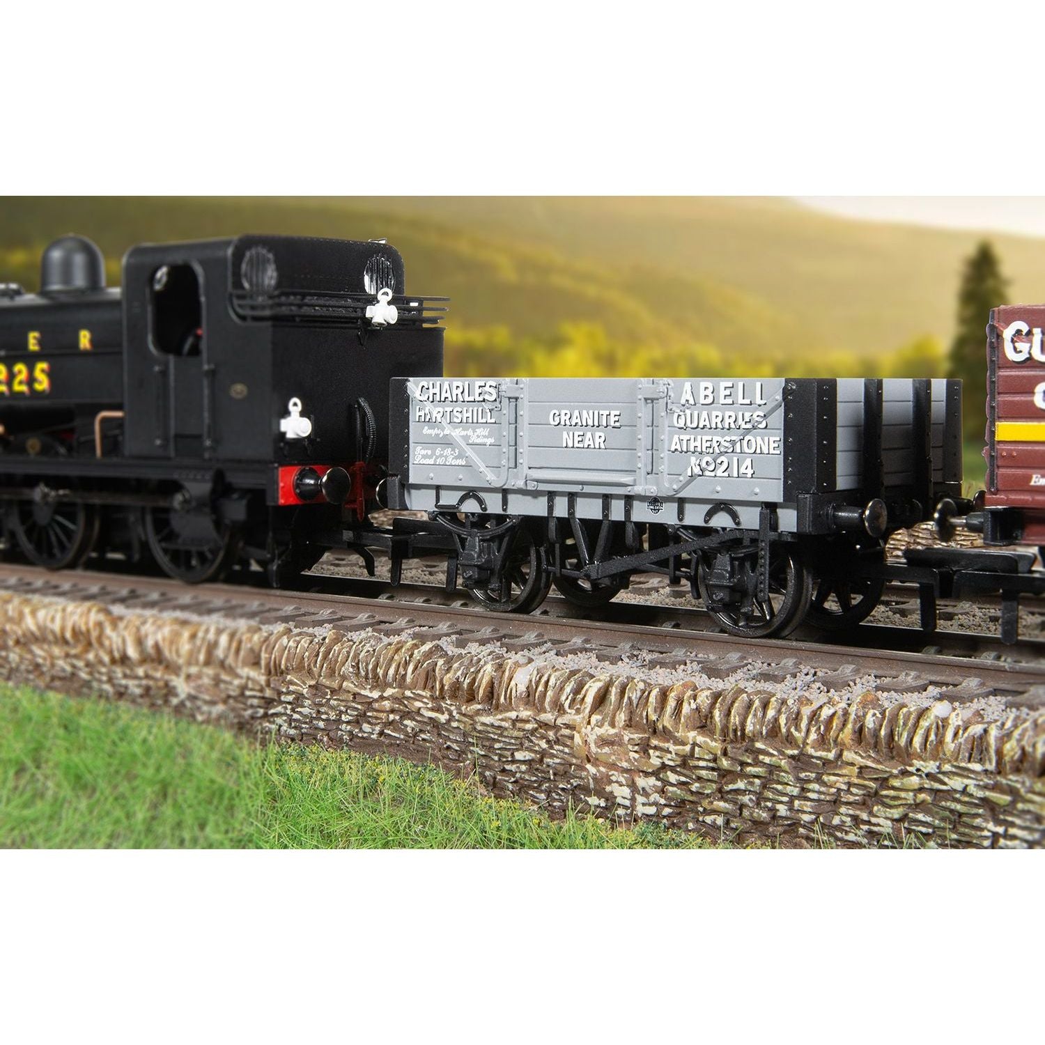 HORNBY Charles Abell 4 Plank Wagon NO214