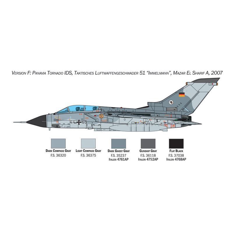 ITALERI 1/48 Tornado GR.1/IDS Gulf War- War Thunder Series