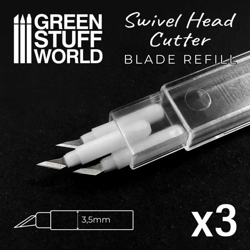 GREEN STUFF WORLD Refill Blades - Pack x3