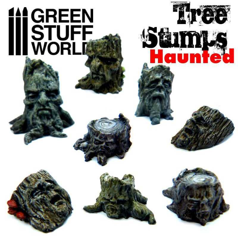 GREEN STUFF WORLD Haunted Tree Stumps