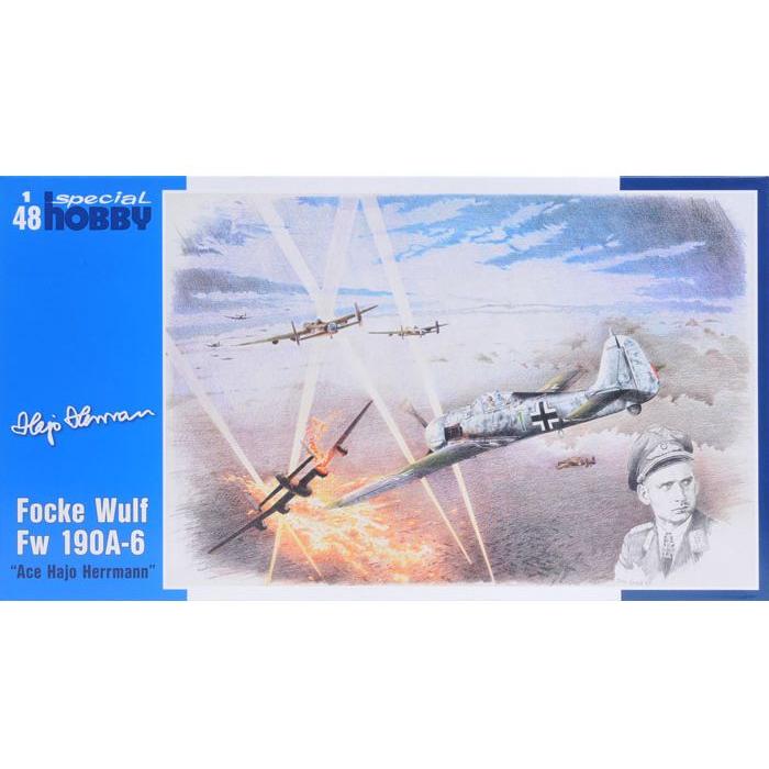 SPECIAL HOBBY 1/48 FW 190A-6 ACE Hajo Herrmann