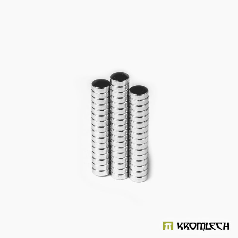 KROMLECH Round N52 Magnets 3x1 mm (50)
