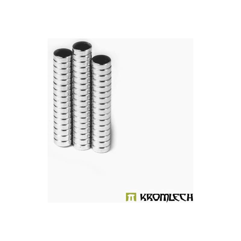 KROMLECH Round N52 Magnets 3x1 mm (50)