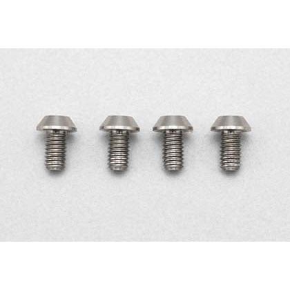 YOKOMO High Precision Cutting Titanium Button Head Socket Screw M3x5mm (4 pcs.)