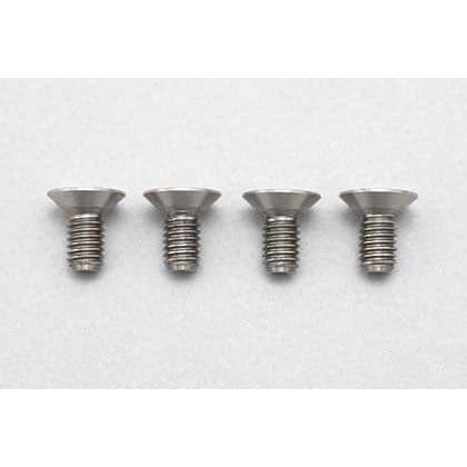 YOKOMO Titanium Hex Screw Flat Head M3 x 6mm (4pcs)