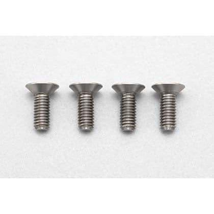 YOKOMO Titanium Hex Screw Flat Head M3 x 8mm (4pcs)