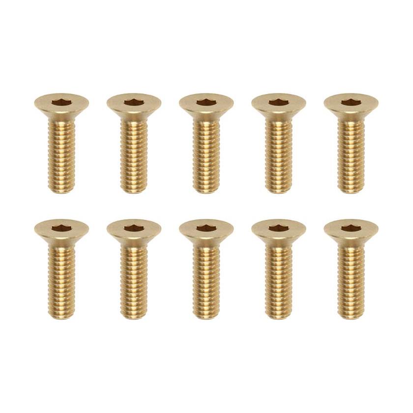 YOKOMO High precision cutting brass flat head screw M3×10mm