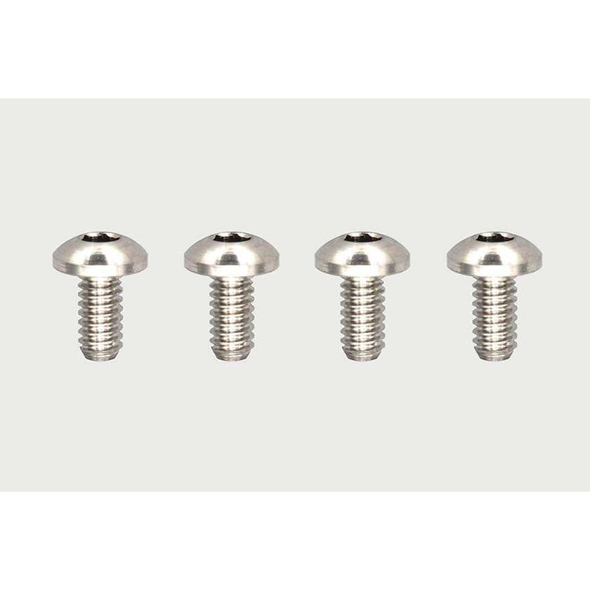 YOKOMO High precision cutting titanium button head socket screw (M2 x 4mm/4 pieces)