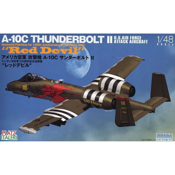 PLATZ 1/48 USAF Attack Aircraft A-10C Thunderbolt II "Michigan Air National Guard 100th Red Devils"