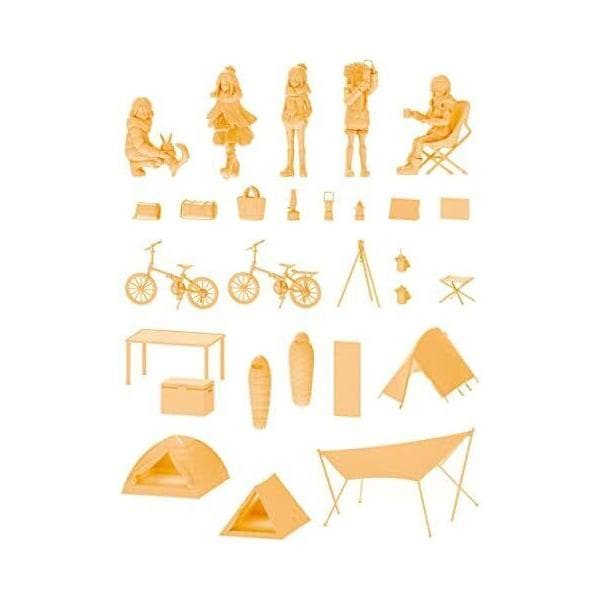 KAIYODO Artpla 1/24 Lets Camp Set