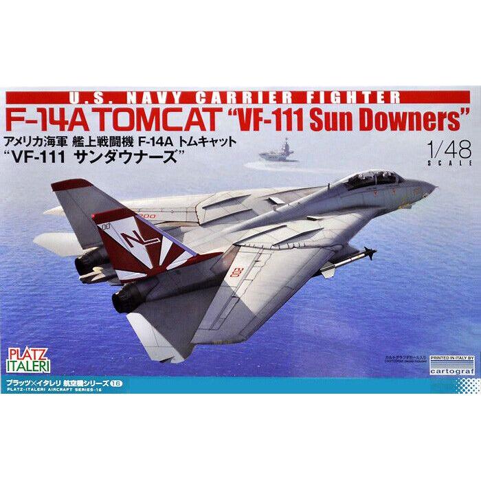 PLATZ 1/48 US Navy F-14A Tomcat VF-111 "Sundowners"