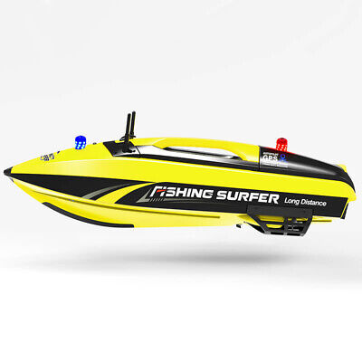 JOYSWAY Fishing Surfer V2 RC Surfcasting Bait Boat 2.4GHz RTR with GPS (Yellow)