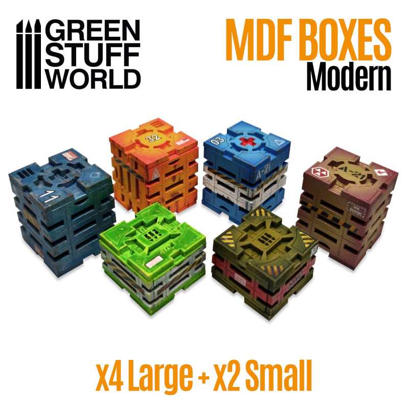 GREEN STUFF WORLD Sci-Fi Crates