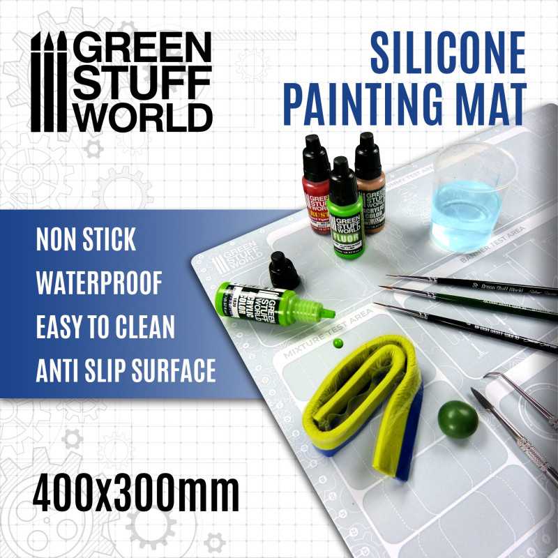 GREEN STUFF WORLD Silicone Painting Mat 400x300mm