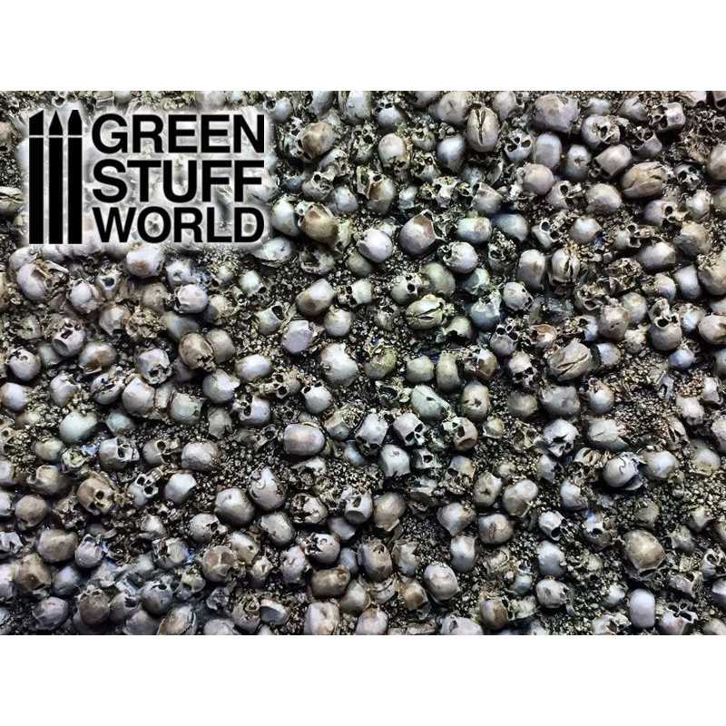 GREEN STUFF WORLD Skull Plates - Crunch Times!