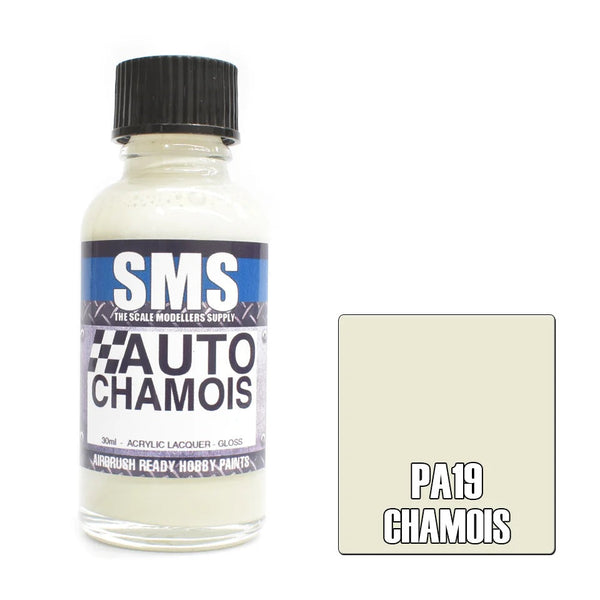 SMS Auto Colour Chamois Acrylic Lacquer Gloss 30ml