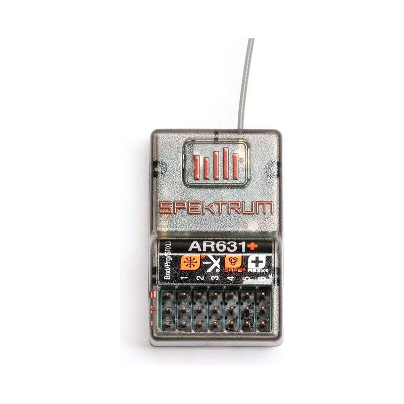 SPEKTRUM AR631+ 6 Channel AS3X+ and SAFE Receiver