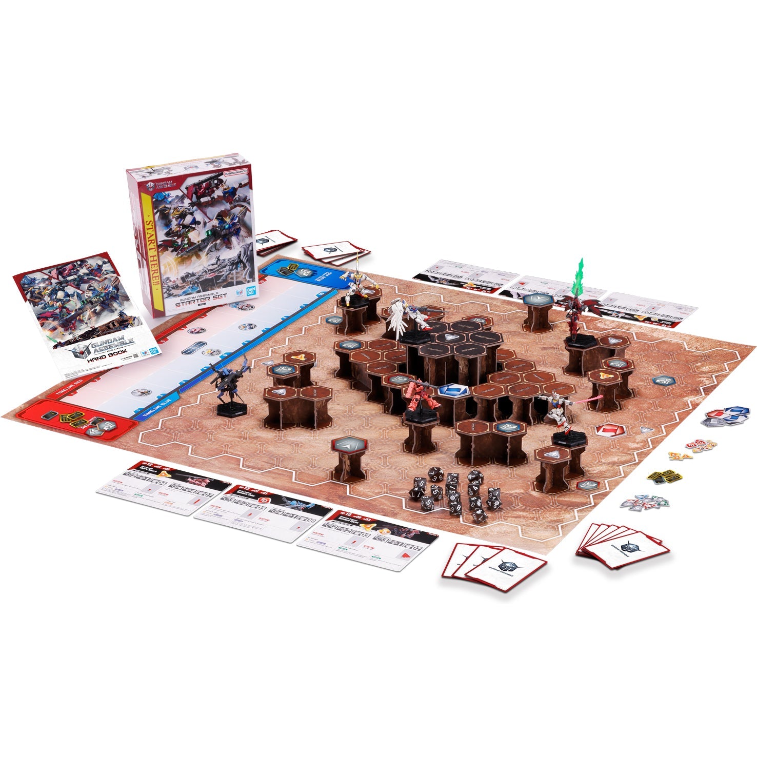 BANDAI GUNDAM ASSEMBLE STARTER SET 01 [ST01]