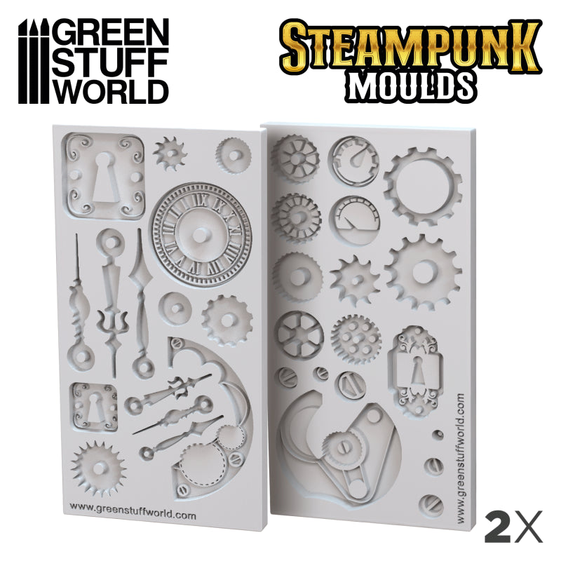 GREEN STUFF WORLD Silicone molds - Steampunk