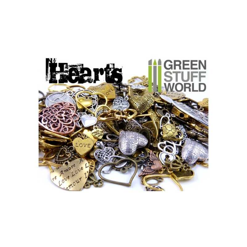 GREEN STUFF WORLD HEART Beads 85gr