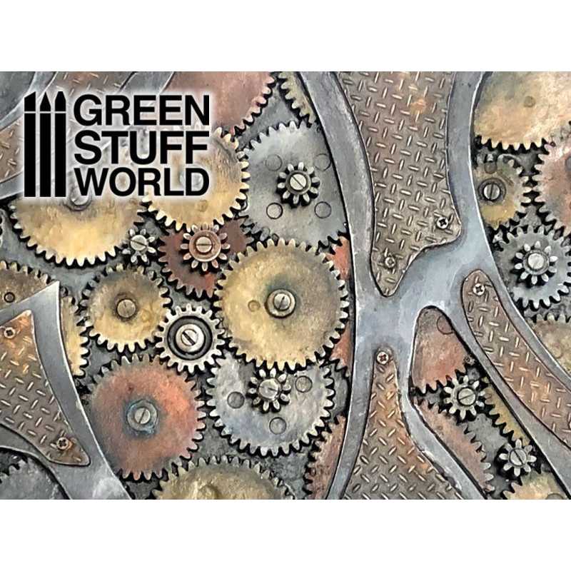 GREEN STUFF WORLD Steampunk Plates - Crunch Times!