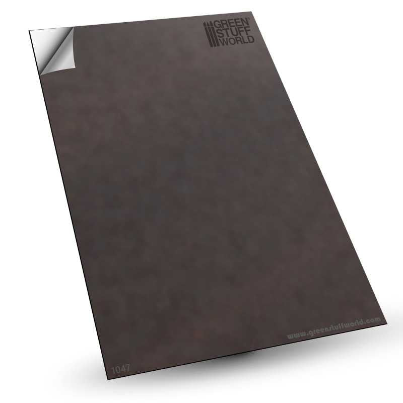 GREEN STUFF WORLD Rubber Steel Sheet - Self Adhesive
