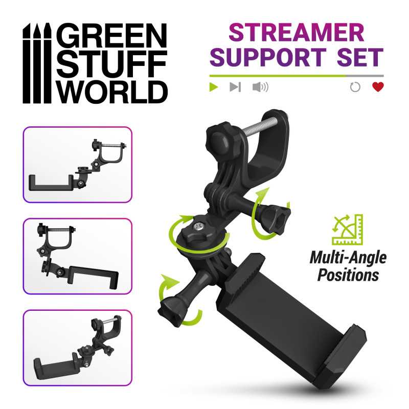 GREEN STUFF WORLD Streamer Support Set for Arch LED Lamp