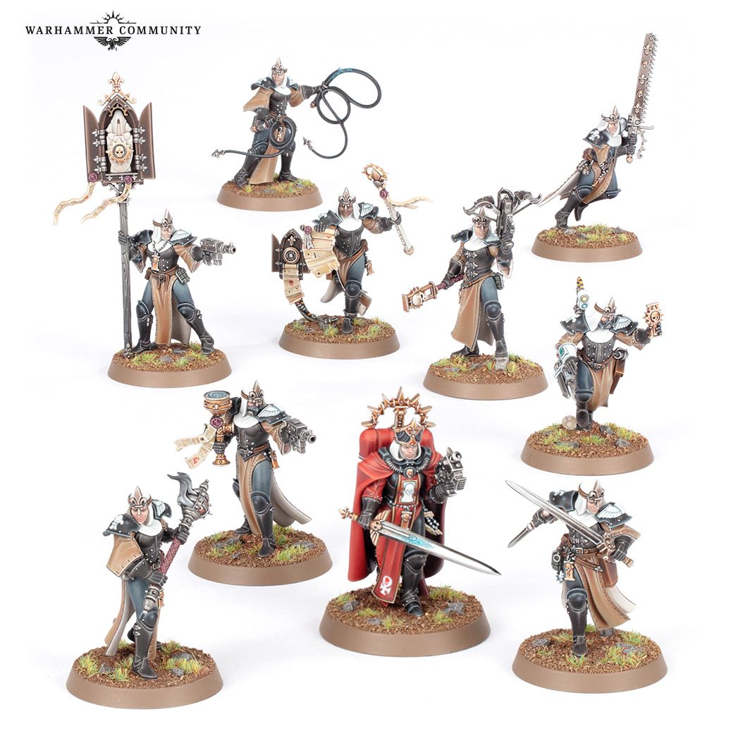 GAMES WORKSHOP Adepta Sororitas: Sisters Novitiate Sqd