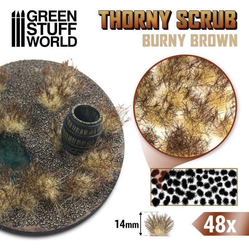 GREEN STUFF WORLD Thorny Scrubs - BURNY BROWN