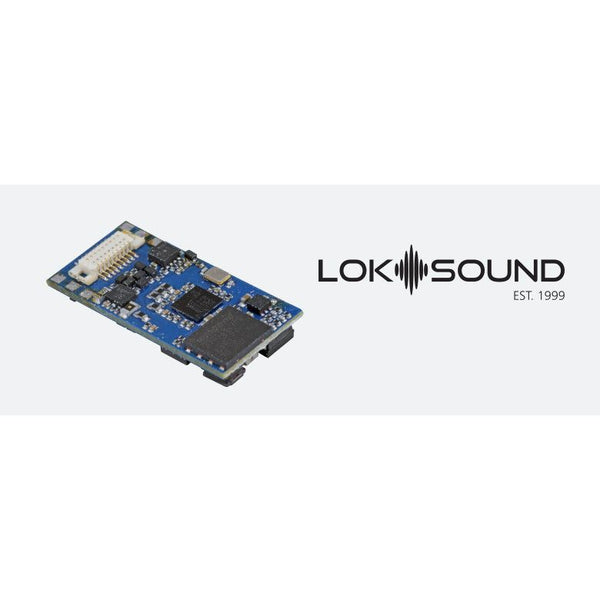 ESU LokSound 5 Micro DCC/MM/SX/M4 "Blank Decoder", 8-Pin NEM652 with Speaker 11x15mm Gauge:" N, TT, H0