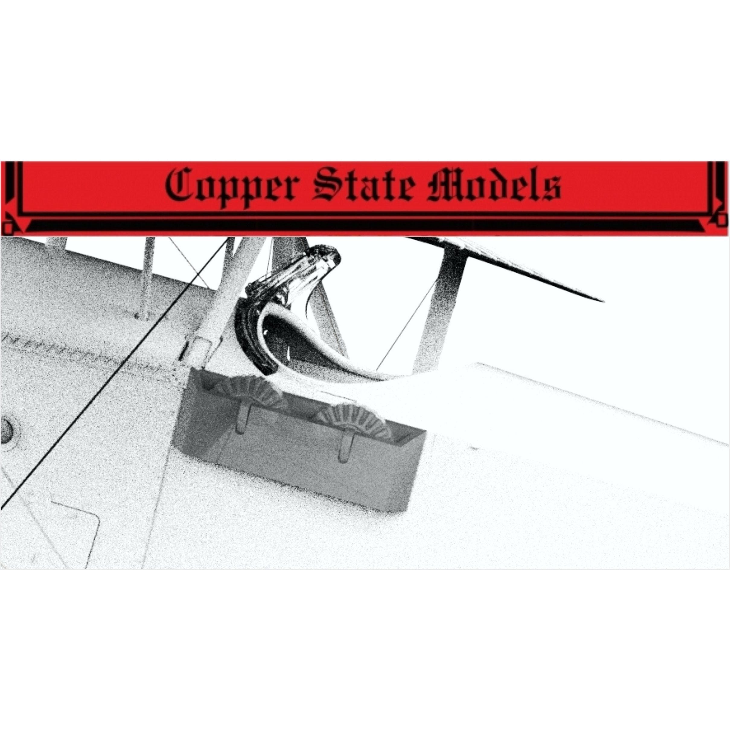 COPPER STATE MODELS Nieuport 11/16 Port Ammo racks