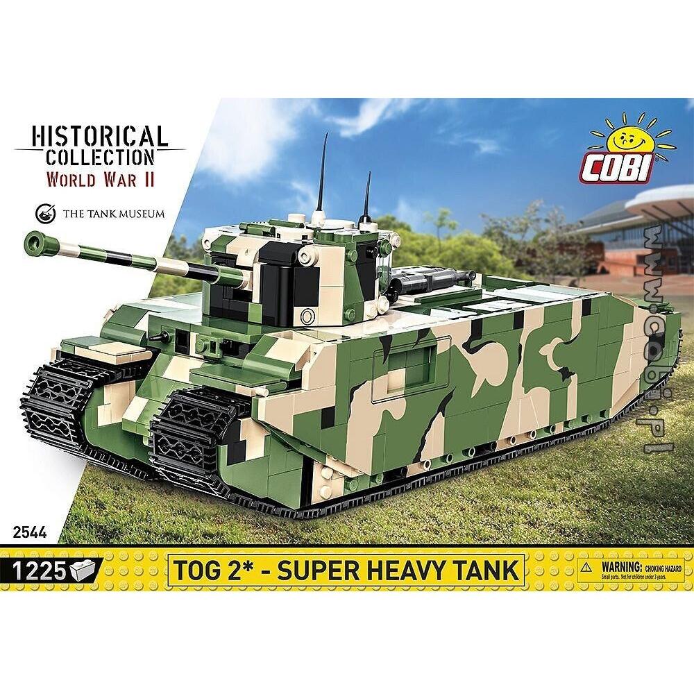 COBI World War II - British Tog II Super Heavy Tank (1230 Pieces)