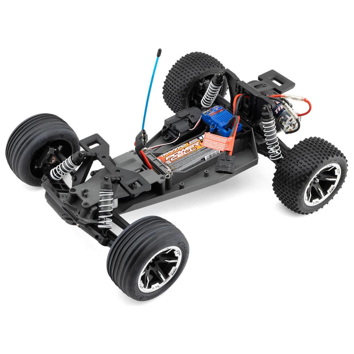 TRAXXAS 1/10 Rustler Stadium Truck - ORANGE Brushed