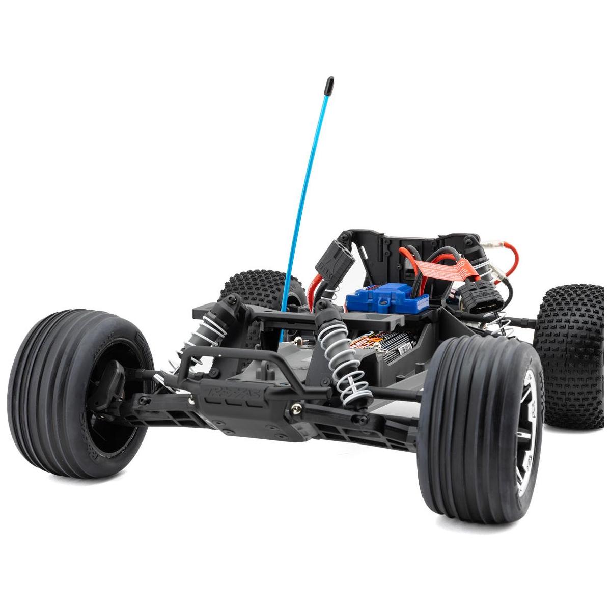 TRAXXAS 1/10 Rustler Stadium Truck - ORANGE Brushed