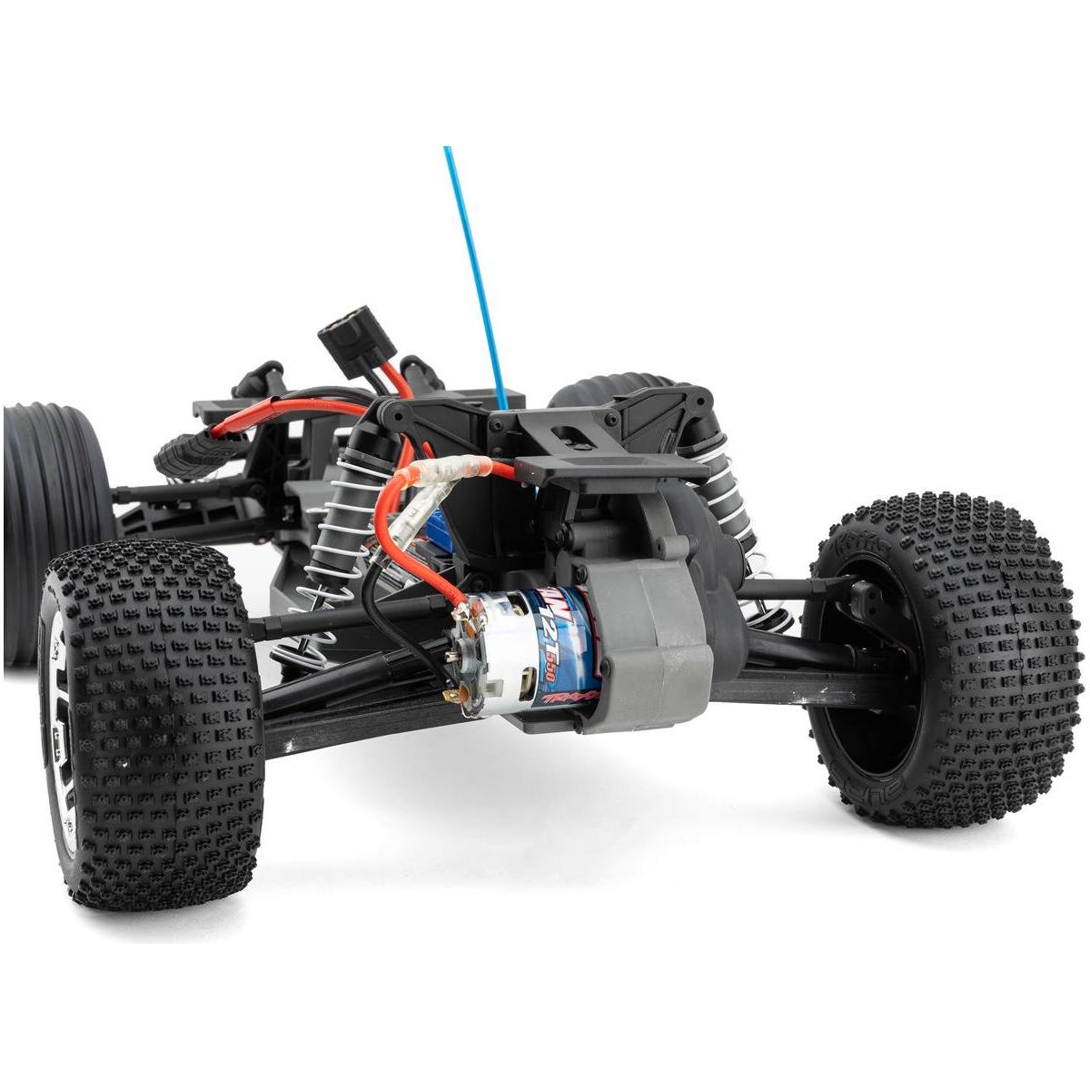 TRAXXAS 1/10 Rustler Stadium Truck - ORANGE Brushed