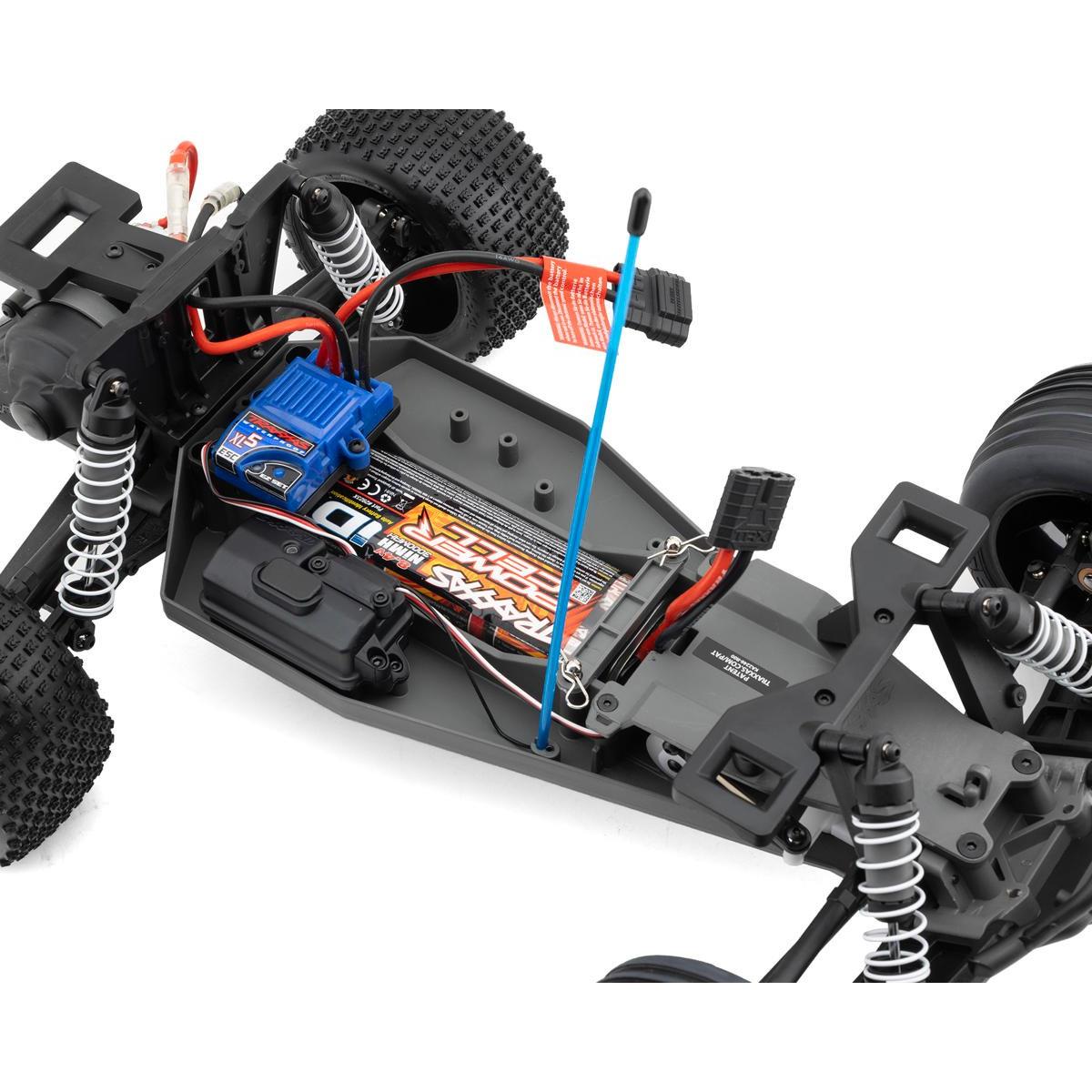 TRAXXAS 1/10 Rustler Stadium Truck - ORANGE Brushed