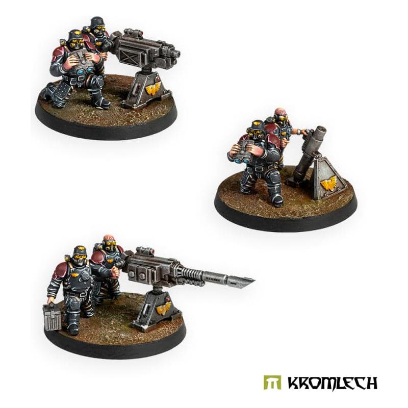 KROMLECH Trench Korps Heavy Weapons Squad (3)