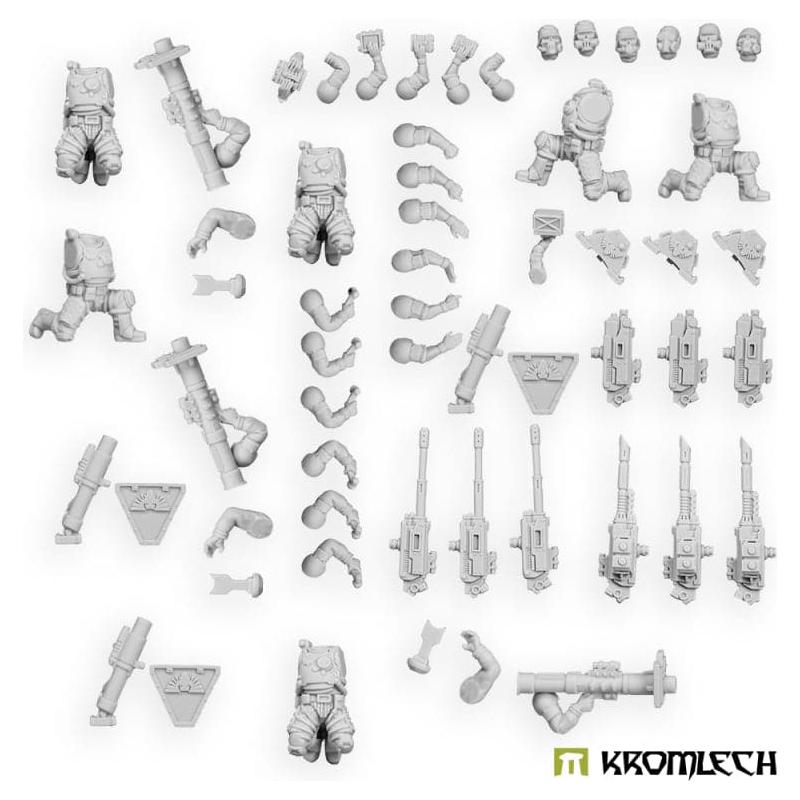 KROMLECH Trench Korps Heavy Weapons Squad (3)