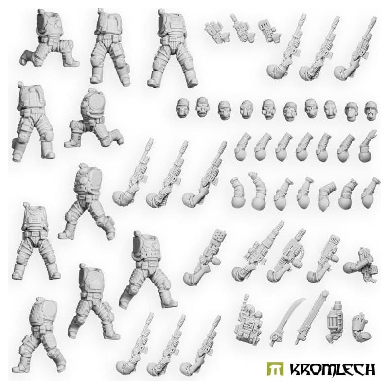 KROMLECH Trench Korps Infantry Squad (10)