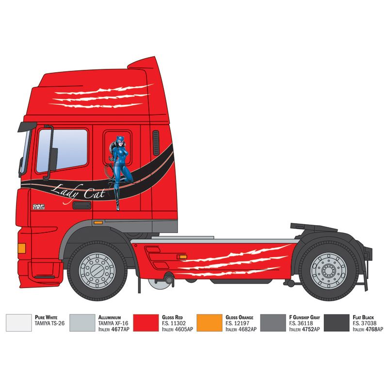 ITALERI 1/24 DAF XF 95 'Super Space Cab'