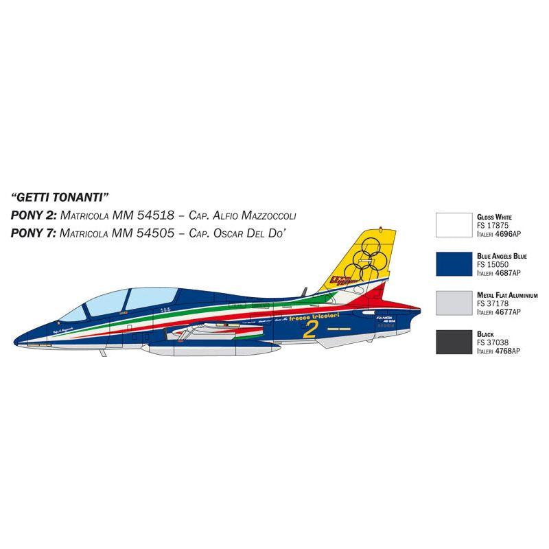 ITALERI 1/72 Maachi MB 339 (3 Kits) P.A.N. 60th Anniversary