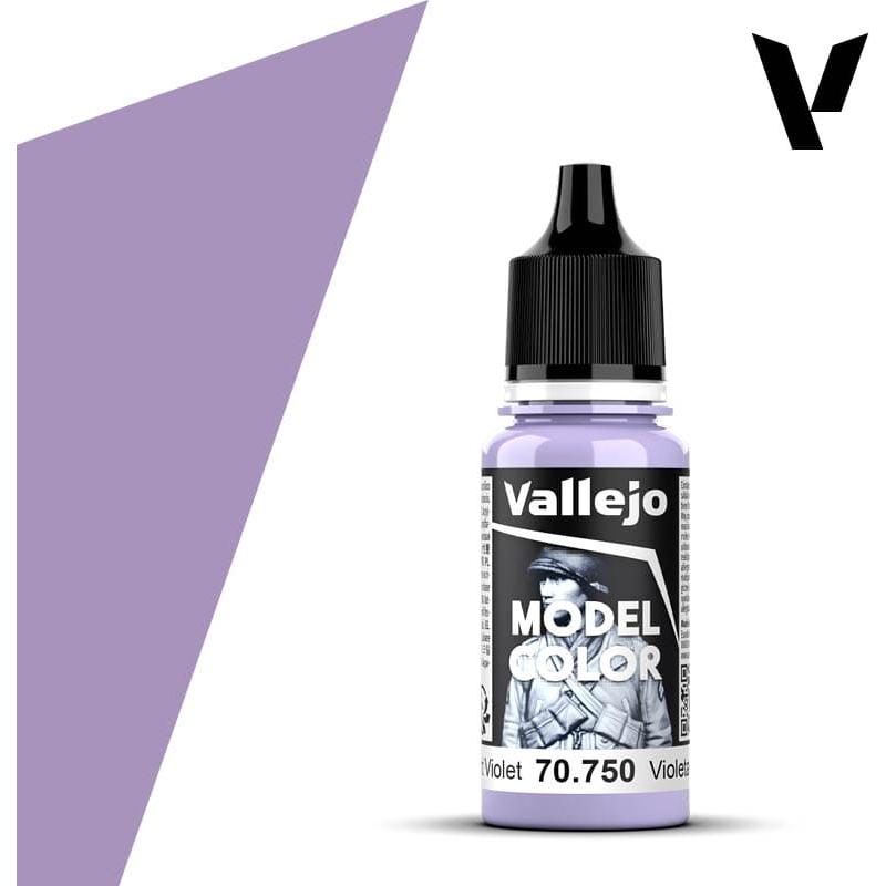 Vallejo Model Color: #050 - Light Violet - 18 ml Matt Acrylic Paint