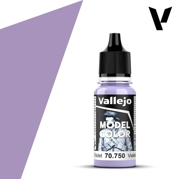 Vallejo Model Color: #050 - Light Violet - 18 ml Matt Acrylic Paint