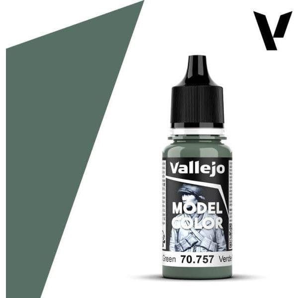 Vallejo Model Color: #081 - Pacific Green - 18 ml Matt Acrylic Paint