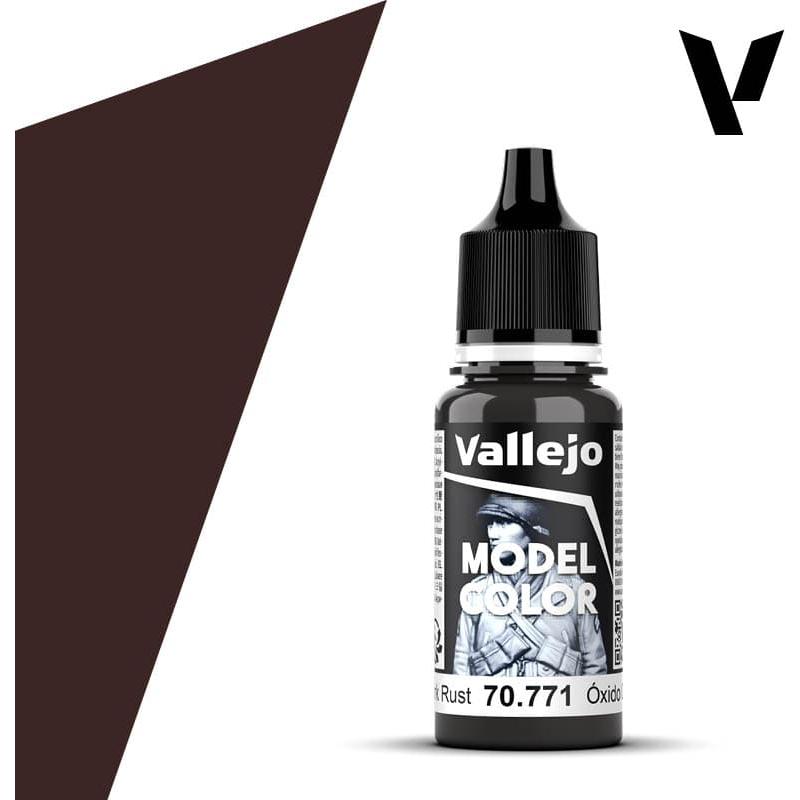 Vallejo Model Colour: #156 - Dark Rust - 18 ml Matt Acrylic Paint